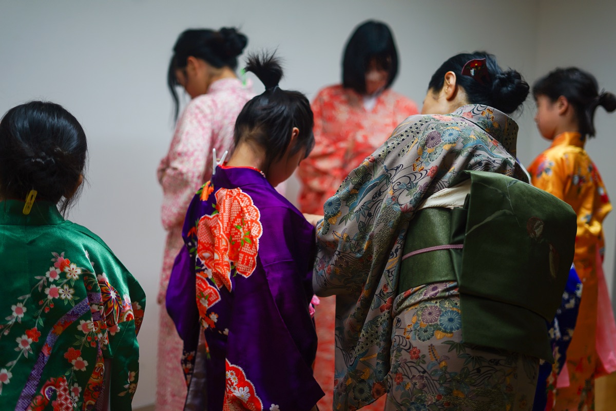 伝統文化親子きもの教室