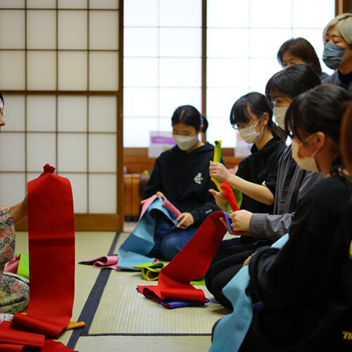伝統文化親子きもの教室