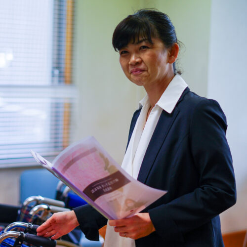 千葉県船橋市で「認証福祉車いす着付け師養成講座」基本・応用コース開催