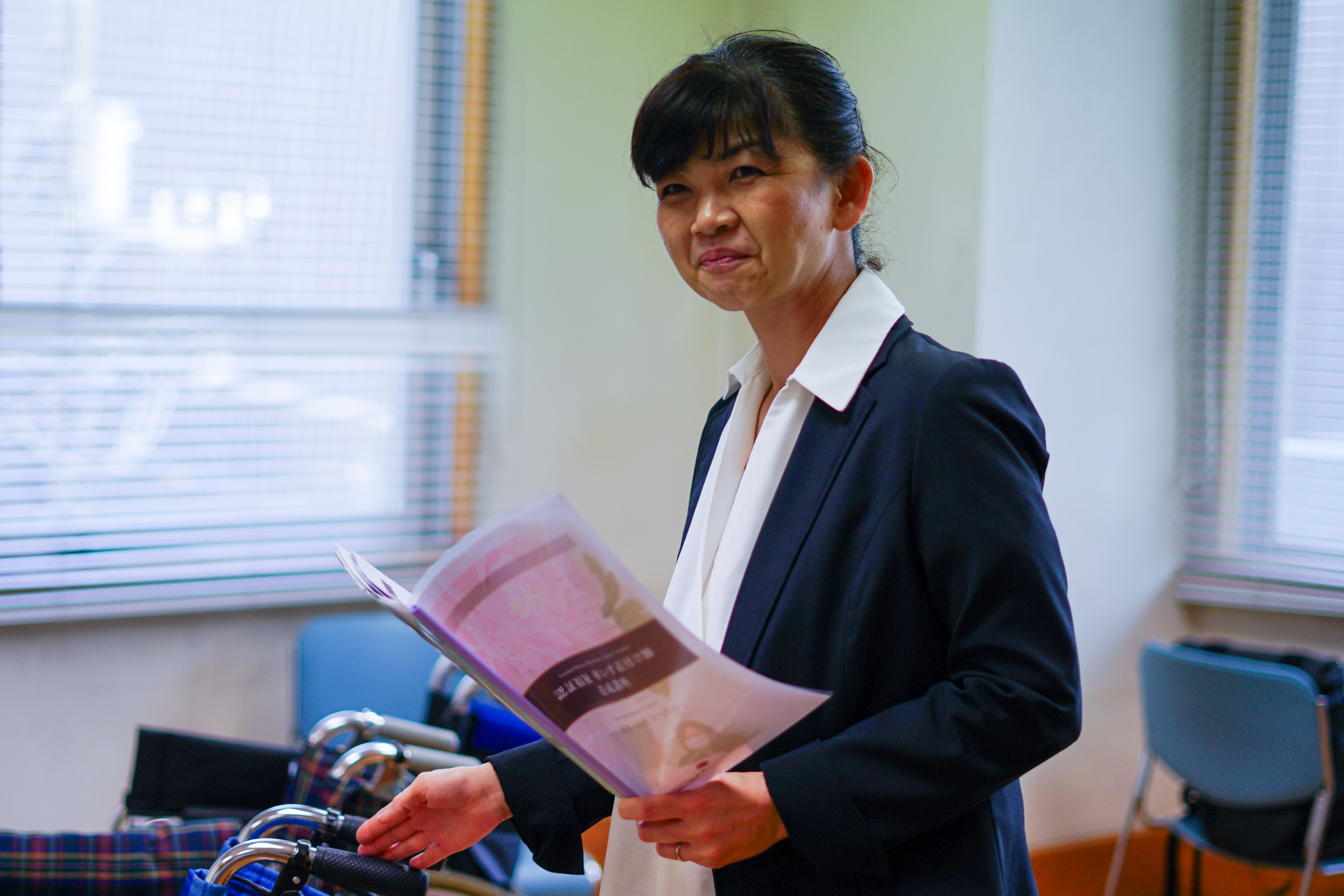 千葉県船橋市で「認証福祉車いす着付け師養成講座」基本・応用コース開催